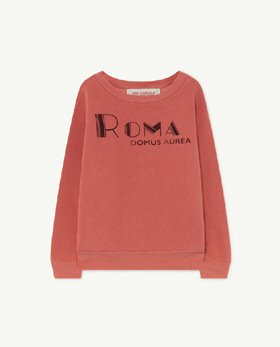 [TAO] F21006_121_FG /Red Roma Bear Kids+ Sweatshirt [3Y, 4Y]