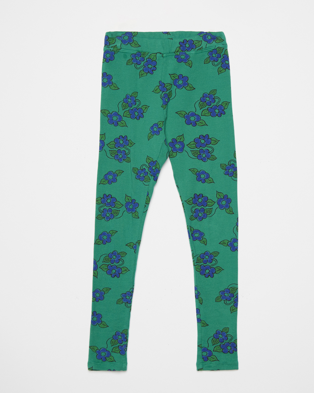 [WEEKEND HOUSE KIDS]Flower leggings /Green
