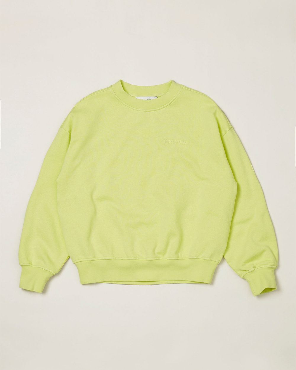 [MAINSTORY] Bubble Sweatshirt / Daiquiri [4, 6Y]