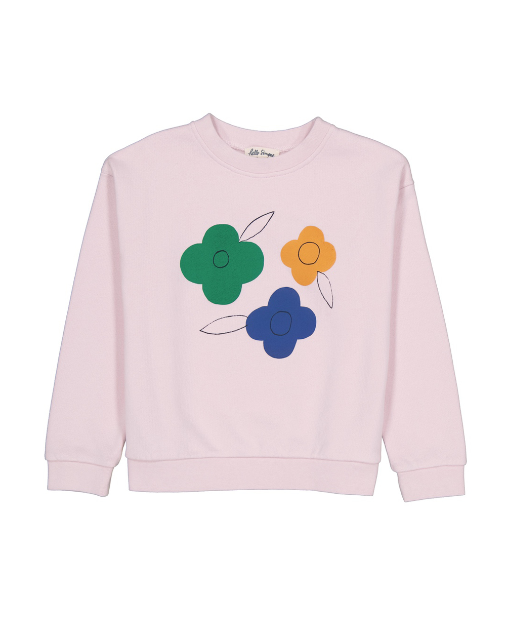 [HELLO SIMONE] Sweety sweatshirt FLOWERS Girls t-shirt [4Y, 8Y, 10Y, 12Y]