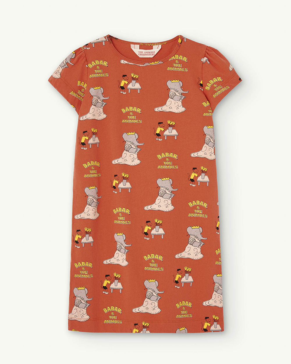 [TAO] FLAMINGO KIDS DRESS Orange_Elephants Weddin[6Y, 8Y]