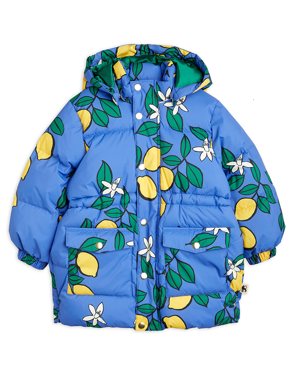 [MINIRODINI] Lemons aop heavy puffer jacket [80/86]