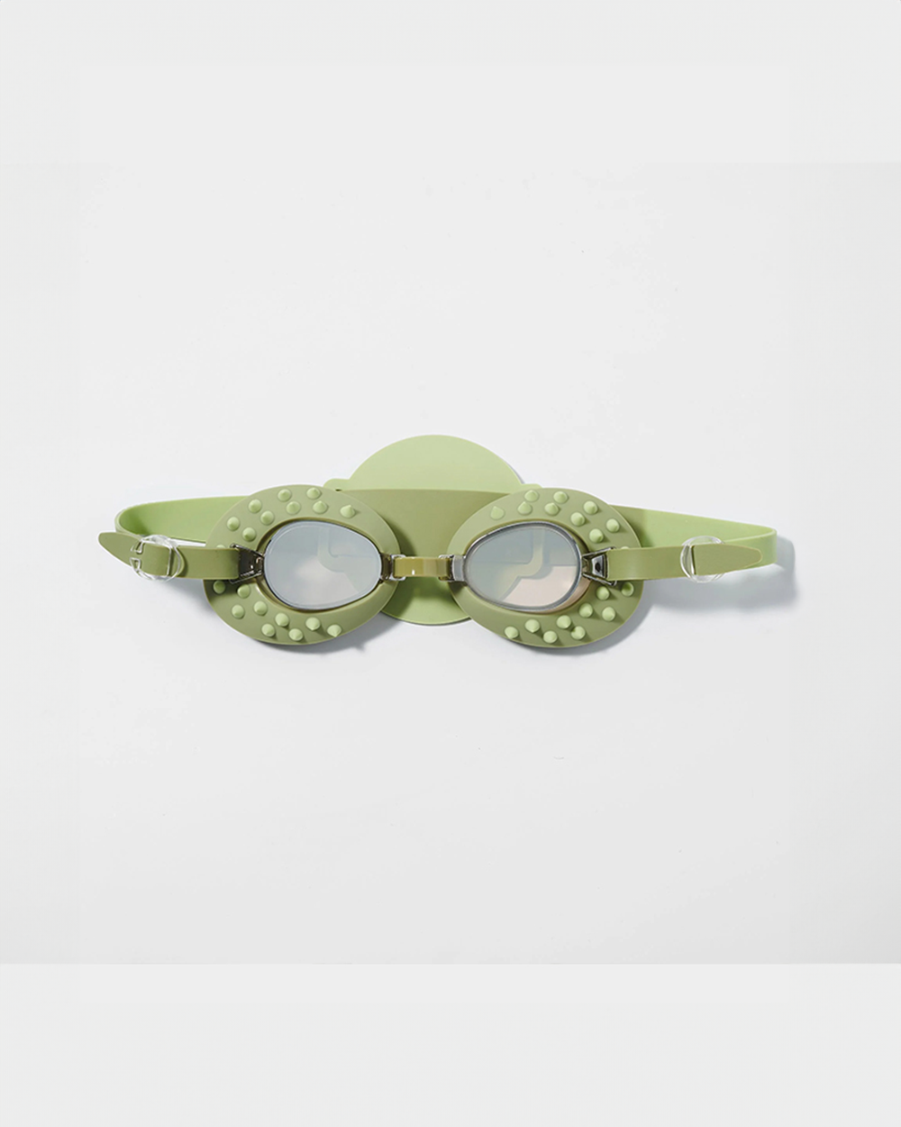 [ SUNNY LIFE ] Kids Swim Goggles Cookie the Croc Khaki